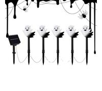 Halloween Garden Stake 5 Piece Set Solar Powered Halloween Decoration