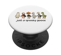 Halloween Geese Procession Costume Lineup PopSockets Adhesive PopGrip