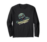 Halloween Generation with Scroll Zombie Costume Long Sleeve T-Shirt