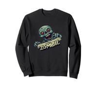 Halloween Generation with Scroll Zombie Costume Sweatshirt