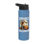 Halloween German Shepherd Costume Shepherdy Halloween Stainless Steel Insulated Water Bottle