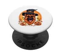 Halloween German Shepherd PopSockets Adhesive PopGrip