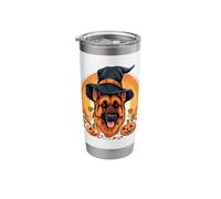 Halloween German Shepherd Stainless Steel Insulated Tumbler