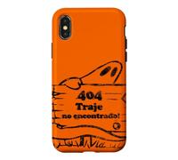 Halloween Ghost 404 Not Found - Spanish: Traje no encontrado Case for iPhone X/XS