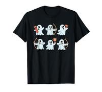 Halloween Ghost Archery Archer Bow and Arrow Archers T-Shirt