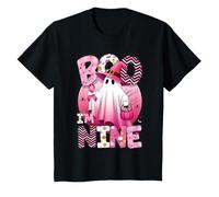 Halloween Ghost Boo I'm Ten Year 10th Birthday Tenth Girl T-Shirt