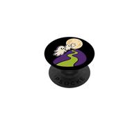 Halloween Ghost Boo Three Ghosts Full Moon Cute Graphic PopSockets Adhesive PopGrip