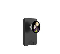 Halloween Ghost Boo Three Ghosts Full Moon Cute Graphic PopSockets PopWallet for MagSafe