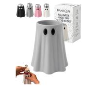 Halloween Ghost Can Cooler Sleeve, Beer & Drink Cup Cover, Re-usable Ghost Soda Can Cooler, Desktop Decoration, Holiday Party Gift