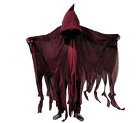 Halloween Ghost Cape | Adults Hooded Witch Cape For Women Masquerade - Horror Festival Role-playing Hooded Cloak For Haunted House Cosplay Game