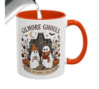 Halloween Ghost Ceramic Coffee Mug - 350ml Haunted House Drink Cup | Fun Holiday Tea & Milk Drinking Mug Suitable For Apartments, Offices, Schools, Farmhouses, Cafes, Restaurants, and Hotels