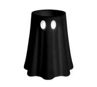 Halloween Ghost Cooling Cover - Accessories for Cans (1PCS#A) | Free standing ghost holder for cans & bottles, prevents condensation & dripping. Halloween decoration & party supplies.