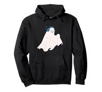 Halloween Ghost Dance Listen Music Just Here for the Boo-gie Pullover Hoodie