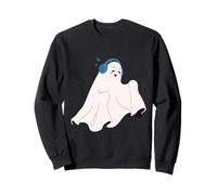 Halloween Ghost Dance Listen Music Just Here for the Boo-gie Sweatshirt