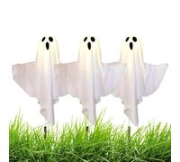 Halloween Ghost Decor, Spooky Waterproof Ambient Lighting | Ghost Lights Halloween Decorations Outdoor,for Patio Garden Haunted House Park Home Balcony Farmhouse Party Holiday