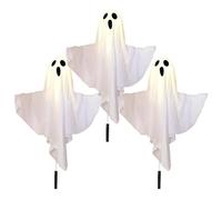 Halloween Ghost Decor | Spooky Waterproof Solar | Ghost Halloween Decor Solar Lights - for Patio Garden Haunted House Park Home Balcony Farmhouse Party Holiday