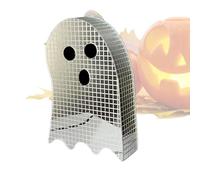 Halloween Ghost Decorations - Halloween Acrylic Disco Glitter Ghost Table Statue | Table Centerpieces for Entryway Haunted Houses Counter Bedroom Photoshoot Christmas Photo Booth