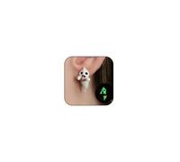 Halloween Ghost Earrings Glow in the Dark Ghost Earrings for Women Cute Dangle Halloween Costumes Woman 2025 Jewelry Gifts, Zinc, No Gemstone