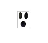 Halloween Ghost Face Stickers, Halloween Adhesive Ghost Face Stickers, Ghost Stickers for Halloween DIY Decoration, Halloween Decoration (A)