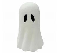 Halloween Ghost Figurine Resin Ghost Sculpture, White Ghost Sculpture, Spooky Mache Halloween Ghost, Decorations, Paper