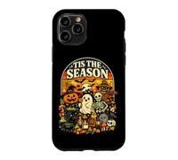 Halloween Ghost Ghoul Tis The Season Pumpkin Skeleton Case for iPhone 11 Pro