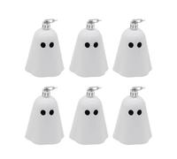 Halloween Ghost Hanging Ornaments for Tree, 6PCS Cute White Ghost Hanging Decorations, Mini Ghost Decoration for Halloween Tree Decorations
