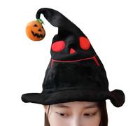 Halloween Ghost Hat - 30x40CM Witchs Hat, Headdress, Witch Ghosts Costume Hats | Soft Plush HalloweenHat With Funny Expressions For Kids, Adults, Cosplay Decoration