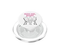 Halloween Ghost Humor Boo Me Baby Retro Spooky Season PopSockets PopGrip for MagSafe