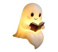 Halloween Ghost Night Light 3D LED Desk Lamp with Cute Ghost Design Reading Party Decor Spooky For Bedroom Light