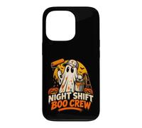 Halloween Ghost Painter Boo Crew Spooky Design Case for iPhone 13 Pro