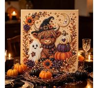 Halloween Ghost Pearl Art Kit - Ghost Pearl Painting | Bead Art Set