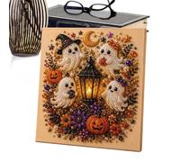 Halloween Ghost Pearl Artwork 3D Cute Scary Festive Mood
