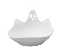 Halloween Ghost Plates - Serving Trays | Paper Bowls For Chips | Large Serving Design | Halloween Tableware Set For Outdoors | Table Decorations