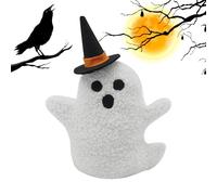 Halloween Ghost Plush - Cute Ghost Plush Doll Throw Pillow | Kids Halloween | Decorative Dolls Home Decorations for Birthday Children's Day Festival Holiday Baby Teenager Adults Bedroom Where