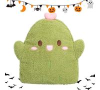 Halloween Ghost Plush - Cute Spooky Toy, Soft Stuffed Figure, Festive Holiday Ornament, Decorative Room Accent | Ideal Choice to Enhance Bed Sofa Shelf Setup Table Display and Halloween Celebration Sc