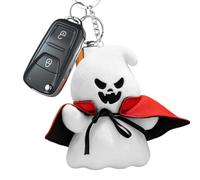 Halloween Ghost Plush Toy 14cm Soft Keychain Backpack Charm Decoration