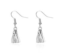 Halloween Ghost Pumpkin Earrings for Women Funny Cute 3D Enamel White Ghosts Skull Lightweight Spooky Dangle Drop Earrings for Gothic Cosplay Party Holiday Costume Fashion Jewelry, M, Metal, No
