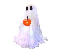 Halloween Ghost Table Decorations, Ghosts Light Up Kit with LED Lights Ornaments, Cute & Spooky Ghosts Halloween Decor for Home and Outdoor