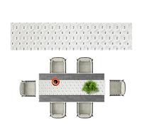 Halloween Ghost Table Runner - Fall Kitchen Dining Runners Halloween Table Decorations,Soft Spooky Holiday Decor for Home Indoor Fireplace Buffet Event Party Gathering