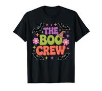 Halloween Ghost The Boo Crew Costume Matching Women Kids Men T-Shirt