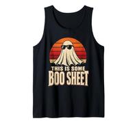 Halloween Ghost This is Some Boo Sheet Funny Spooky Tank Top