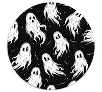 Halloween Ghosts And Monsters 1000 Piece Round Jigsaw Puzzles What Happens Next Beautiful Decoration for Adults And Kids 1000pcs (67.5x67.5cm)