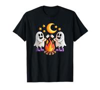 Halloween Ghosts Campfire Spooky Season Style T-Shirt