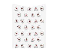 Halloween Ghosts Cosy Flannel Blanket Funny Cute Ghost Throw Blanket Super Soft & Cosy Blanket for Couch Bed Decor Halloween Decorations