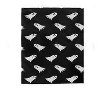 Halloween Ghosts Fleece Blanket Winter Blankets Sherpa Throw Living Room Bedroom Halloween Quilt Soft Cosy Single Throw for Adults Kids Fit All Season