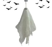 Halloween Ghosts Indoor Decor, Spooky Door Ghost Hanging Ornament, Pendant Decorations, Seasonal Living Room Yard Garden Accent, Home Halloween Spirit Decoration, Creepy Festive