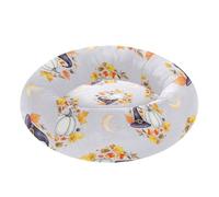 Halloween Ghosts Pumpkins Pet Dog Beds Warm & Cozy fluffier Cat Pillow Bed for Small Size Pets Sleeping