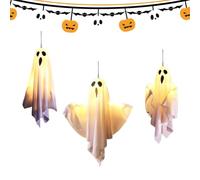 Halloween Ghosts Scary Light Up Holiday Ornamnet