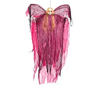 Halloween Ghosts - Spooky Red Ghost Room Decor Voice Activated LED Halloween Lights with LED Lights for Indoor Outdoor Wall