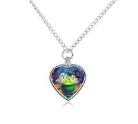 Halloween Ghosts Urn Necklace for Ashes Pet Dog Cat Cremation Jewellery Alloy Memorial Keepsake Pendant